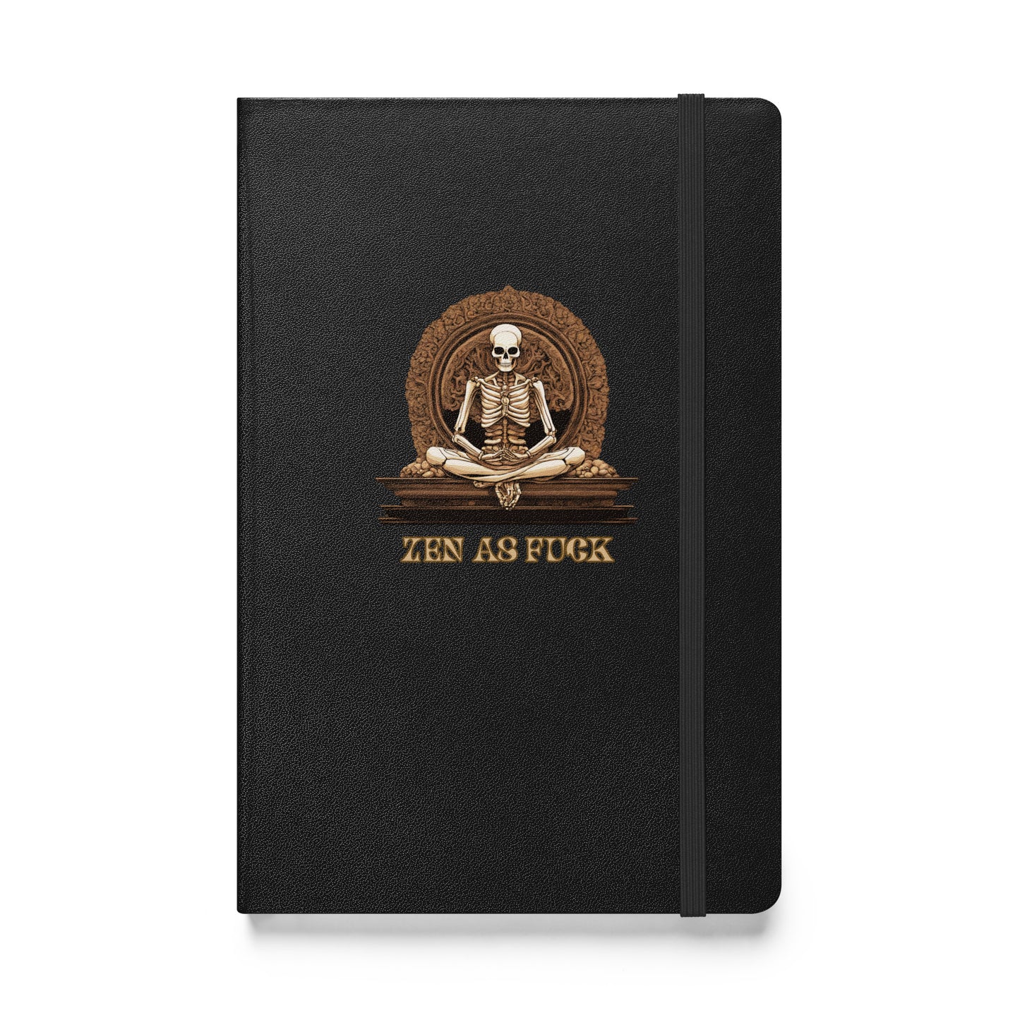 Zen As Fuck Hardcover bound notebook