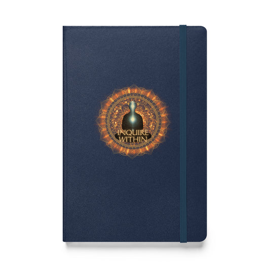 Inquire Within Hardcover bound notebook