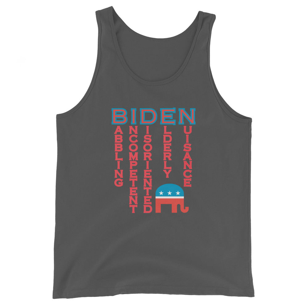 BIDEN Acronym Tank Top