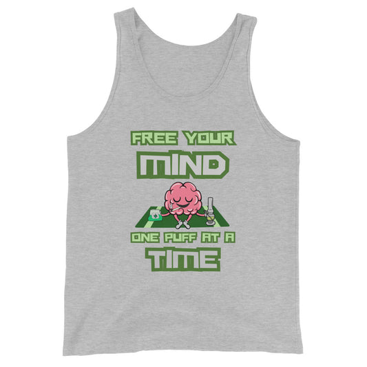 Free Your Mind One Puff At A Time Tank Top