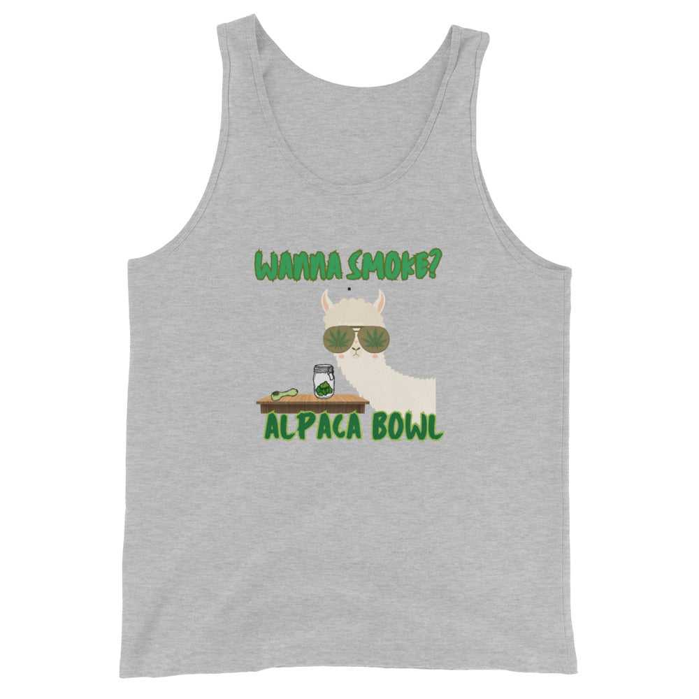 Wanna Smoke? Alpaca Bowl Tank Top