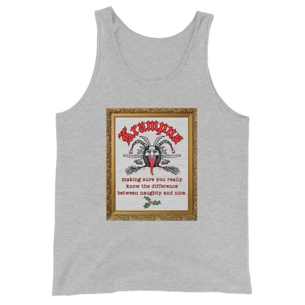 Krampus Making Sure You Really Know The Difference Between Naughty And Nice Tank Top