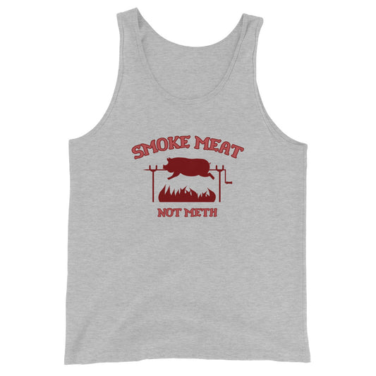 Smoke Meat Not Meth Tank Top