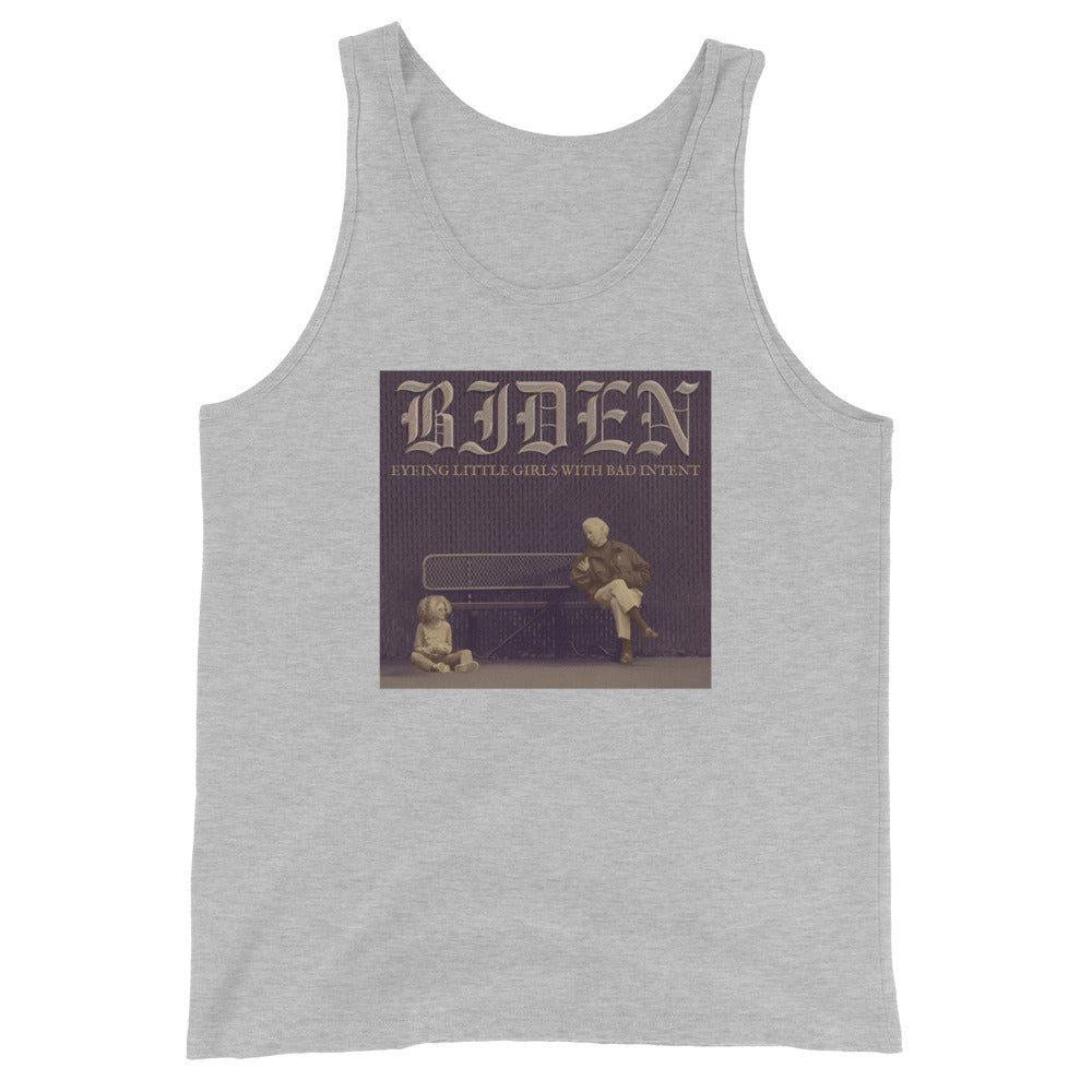 BIDEN Eyeing Little Girls With Bad Intent Tank Top