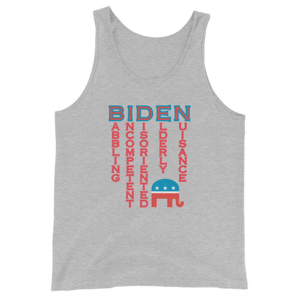 BIDEN Acronym Tank Top