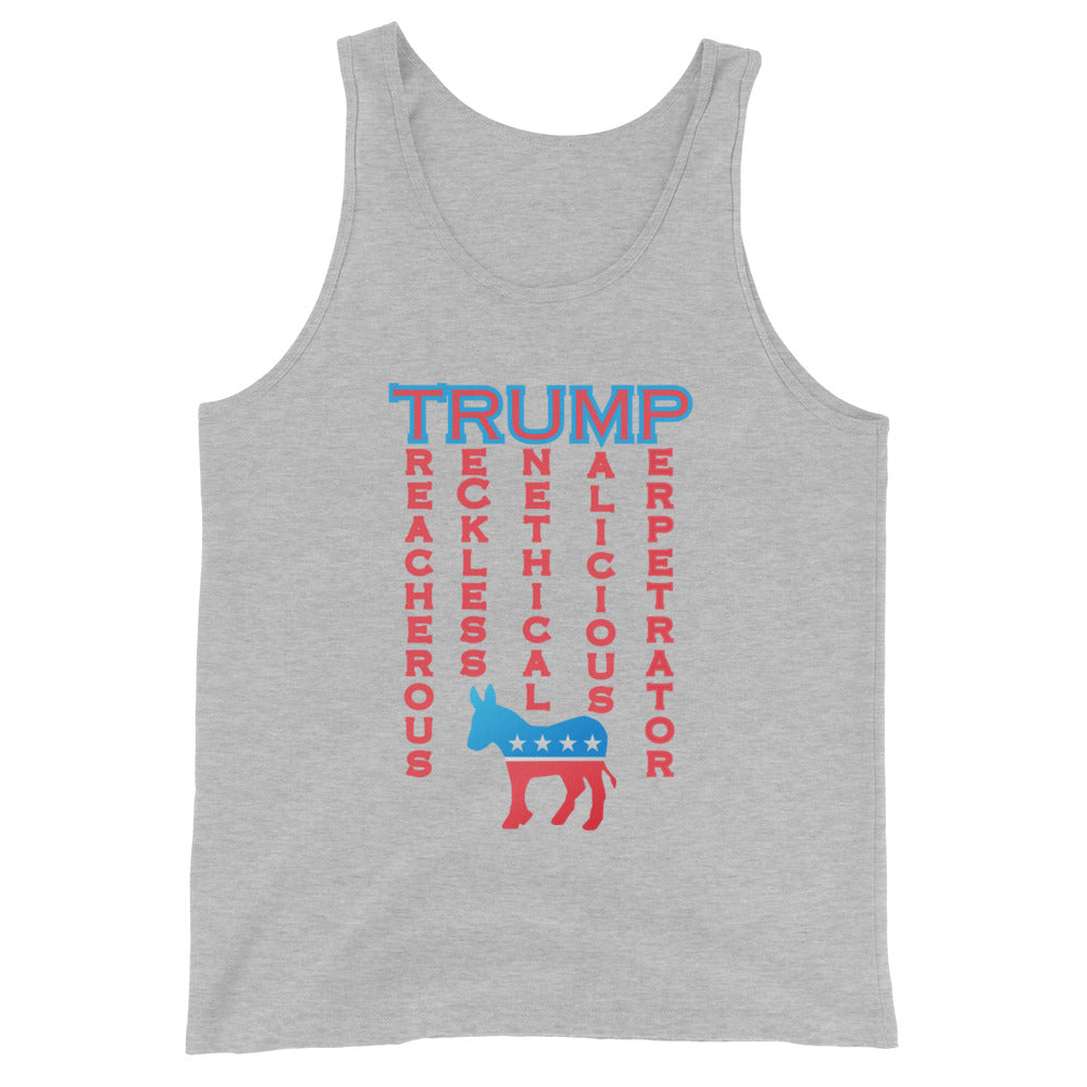 Trump Acronym Tank Top