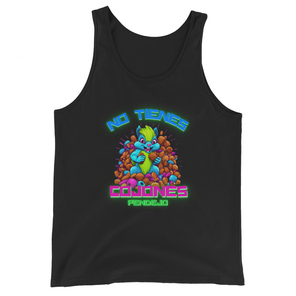 No Tienes Cojones Pendejo Tank Top