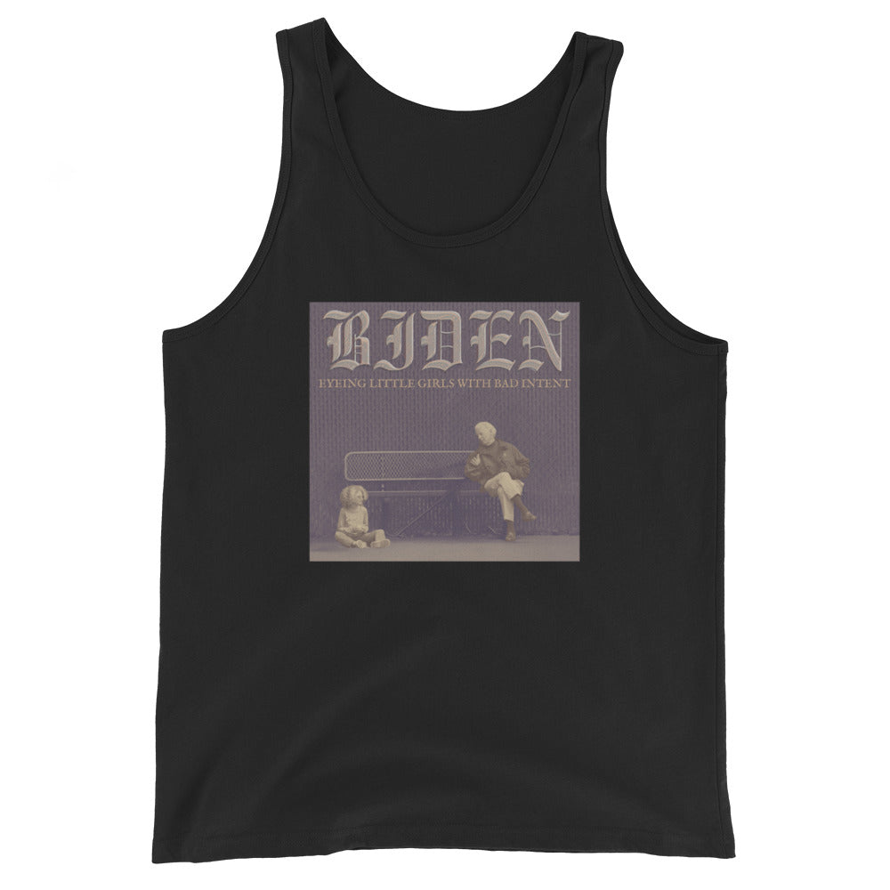 BIDEN Eyeing Little Girls With Bad Intent Tank Top