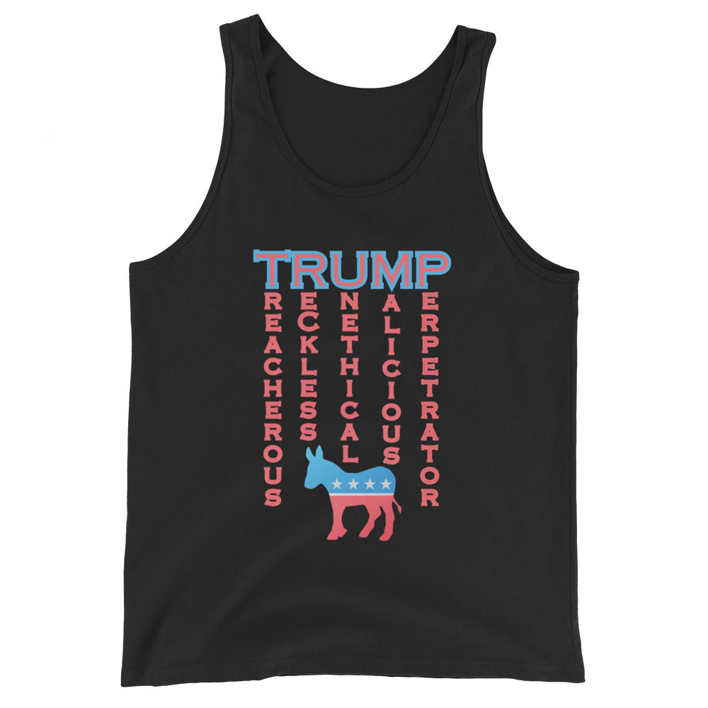 Trump Acronym Tank Top