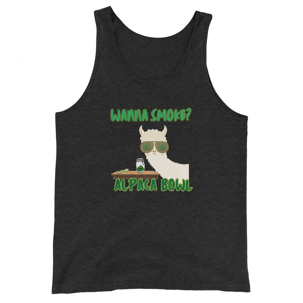 Wanna Smoke? Alpaca Bowl Tank Top