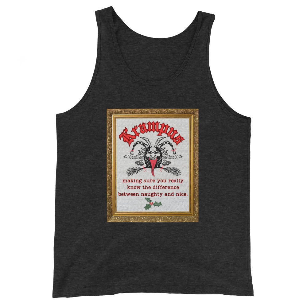 Krampus Making Sure You Really Know The Difference Between Naughty And Nice Tank Top