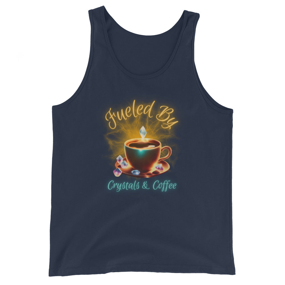 Fueled By Crystals & Coffee Tank Top