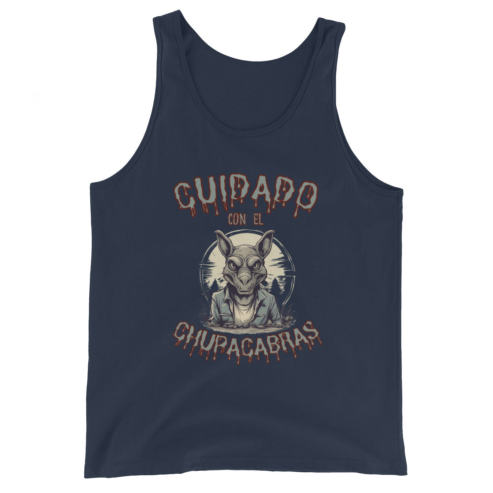 Cuidado Con El Chupacabras Tank Top