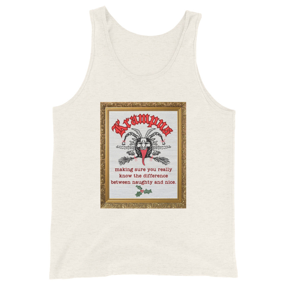 Krampus Making Sure You Really Know The Difference Between Naughty And Nice Tank Top