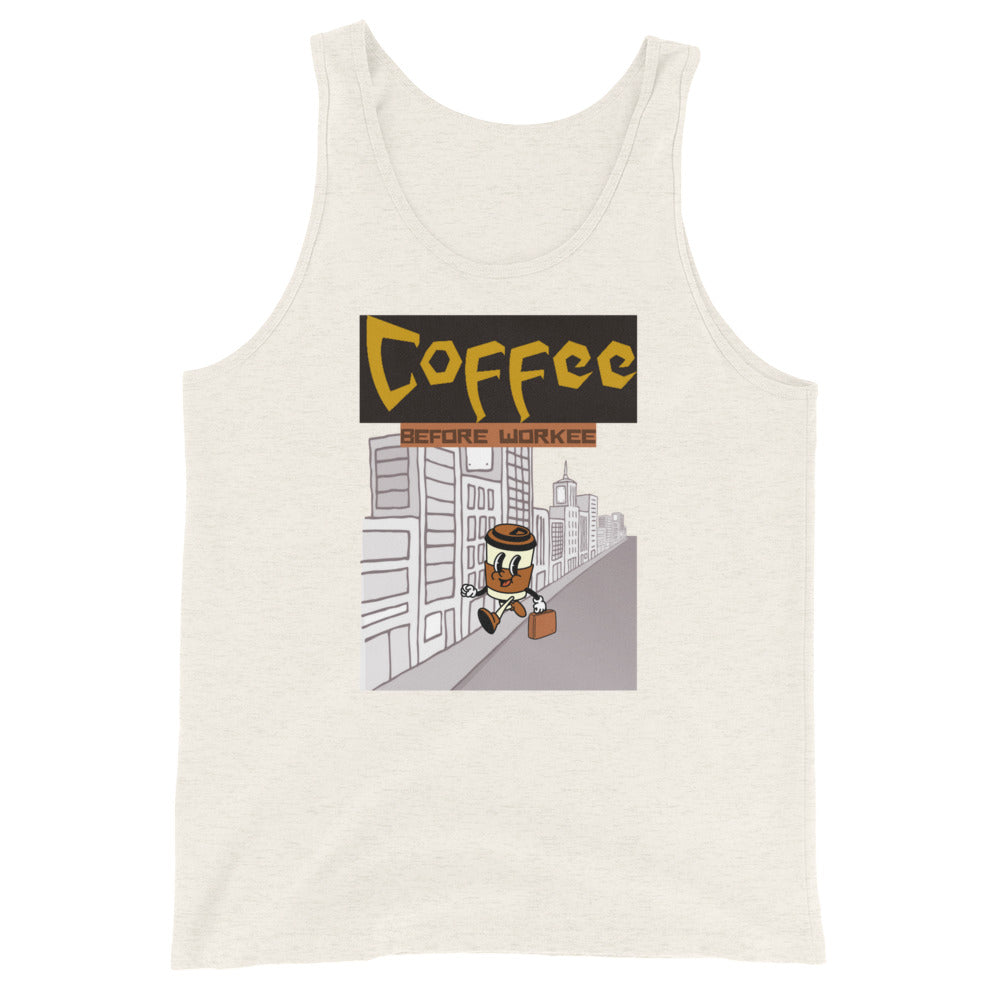 Coffee Before Workee Tank