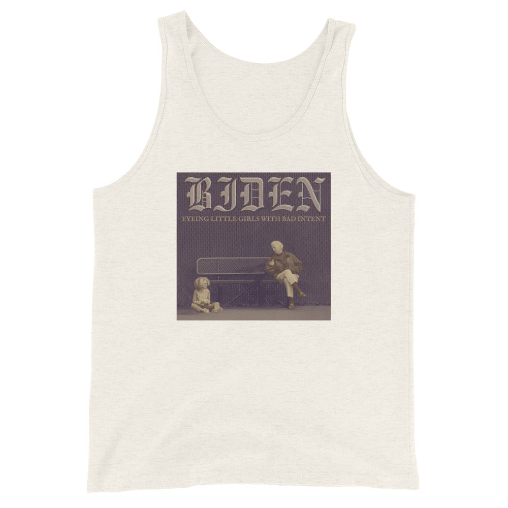 BIDEN Eyeing Little Girls With Bad Intent Tank Top