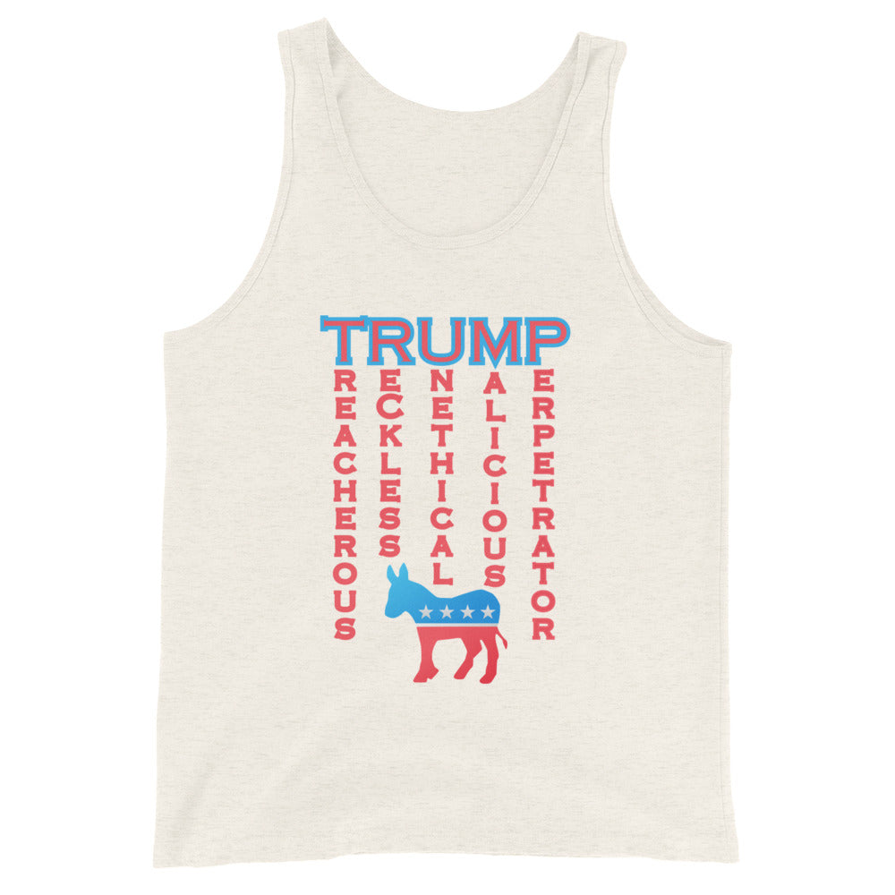 Trump Acronym Tank Top