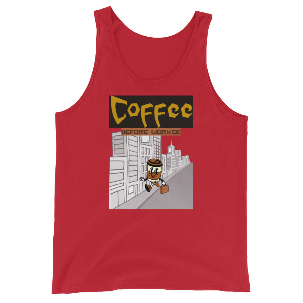 Coffee Before Workee Tank