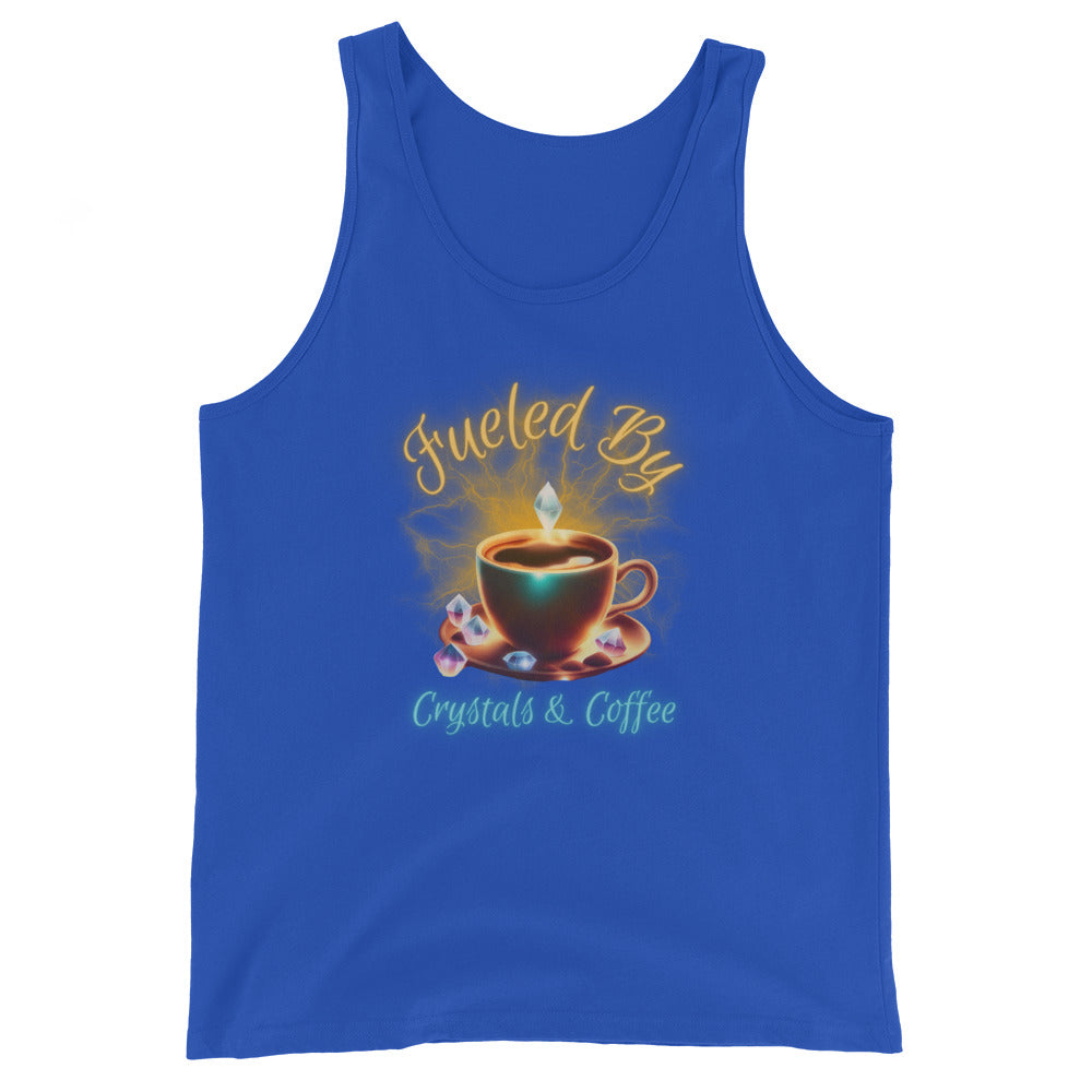 Fueled By Crystals & Coffee Tank Top