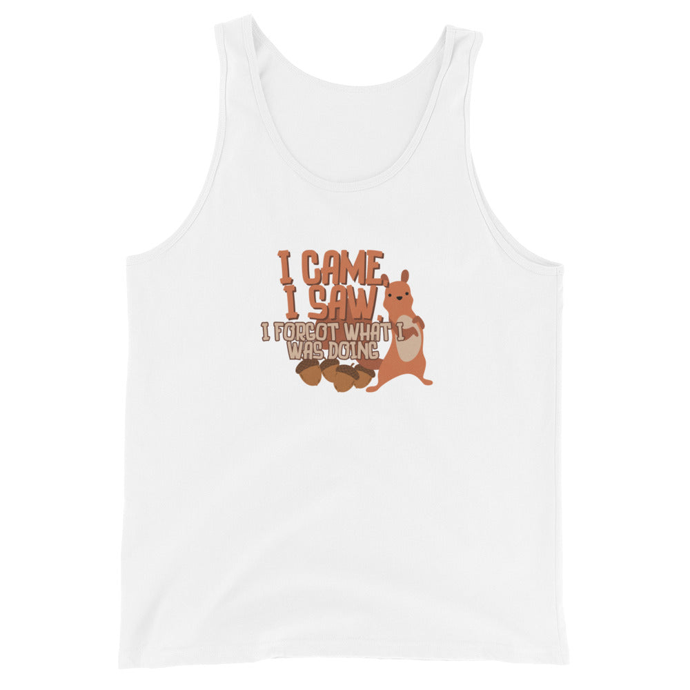 I Came, I Saw, I Forgot What I Was Doing Tank Top