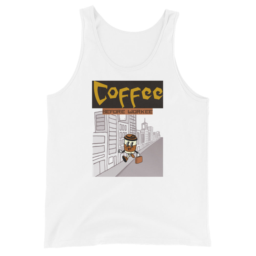 Coffee Before Workee Tank