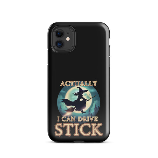 Actually I Can Drive Stick Tough Case for iPhone®