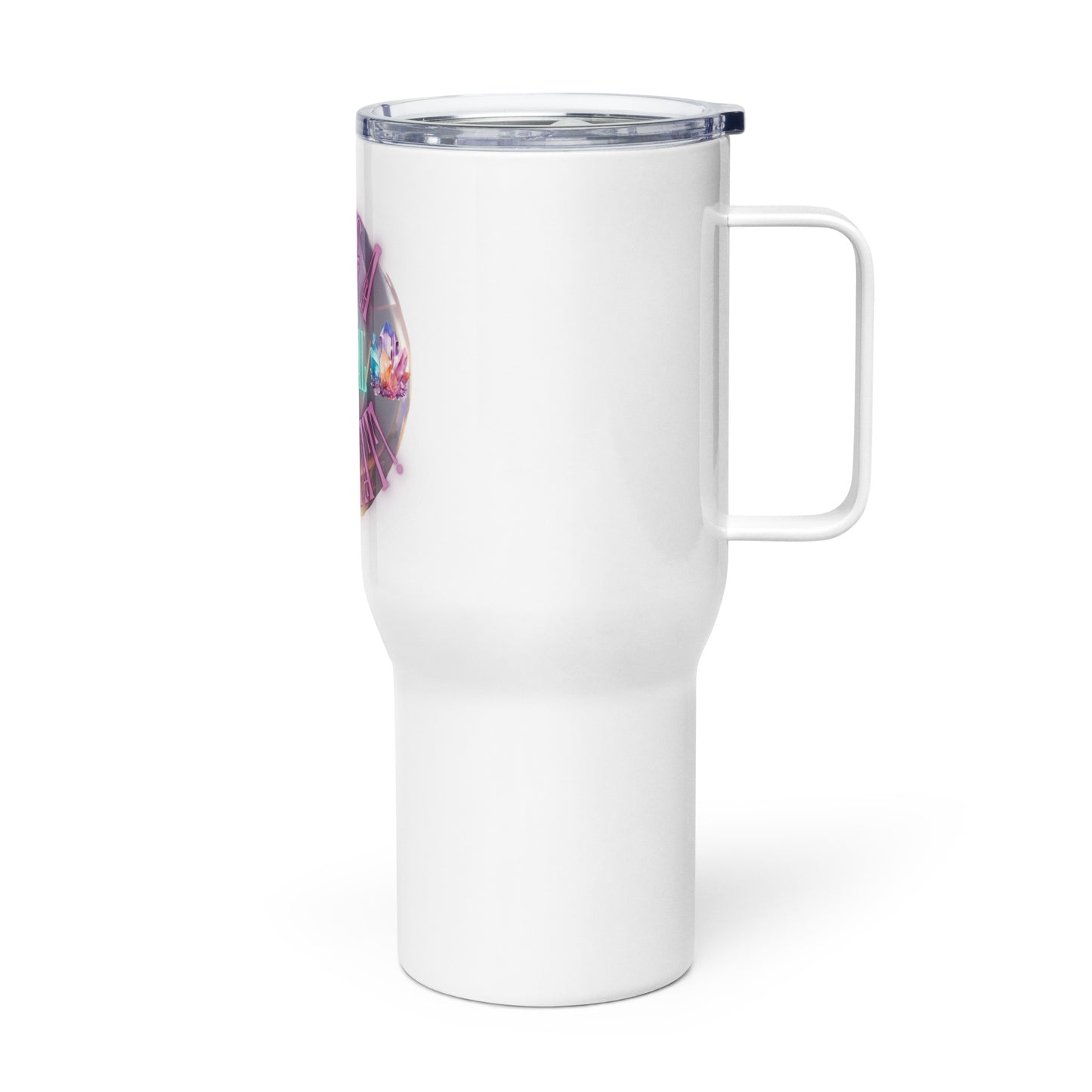 I Have A Crystal For That Travel mug with a handle
