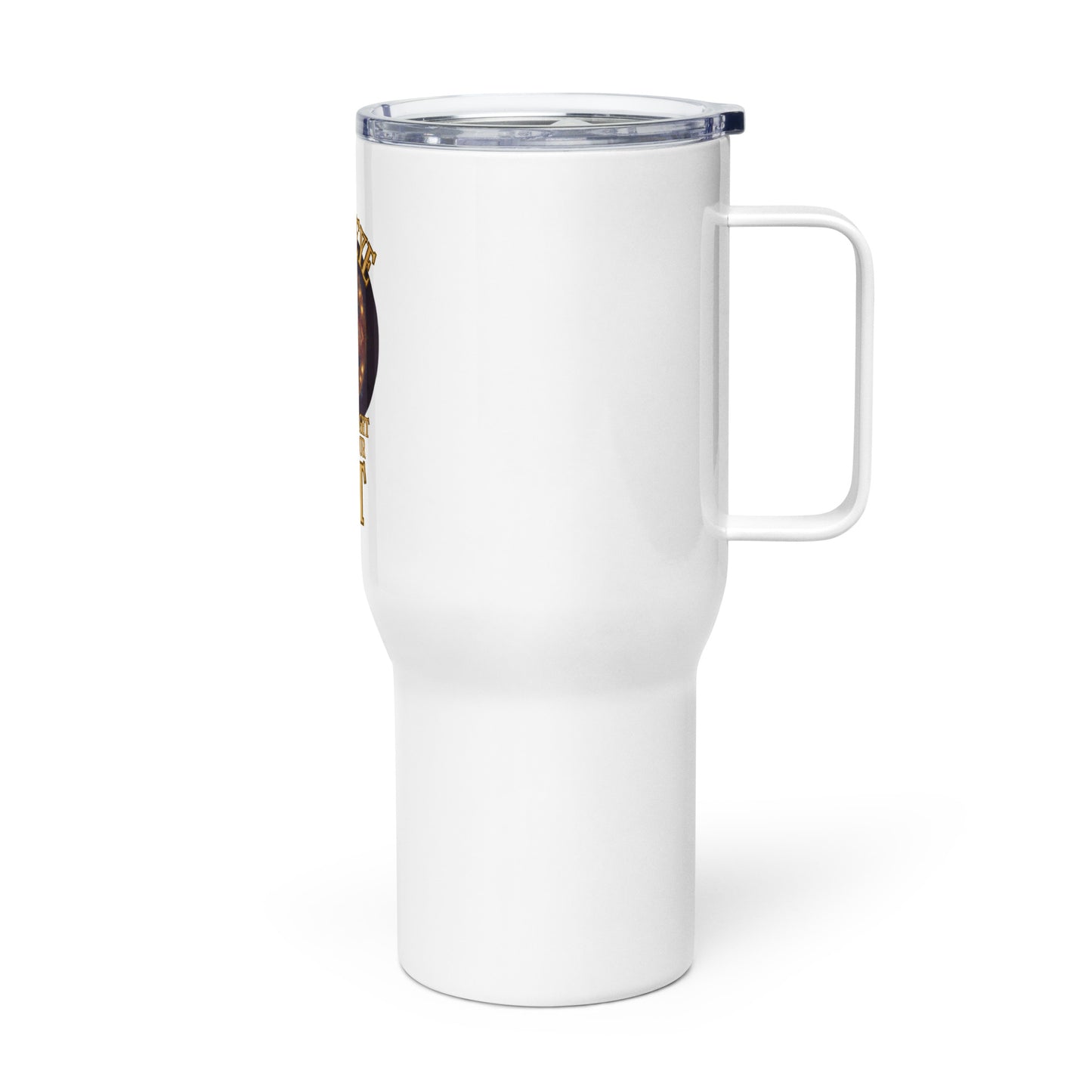 My Third Eye Can See Straight Through Your Shit Travel mug with a handle