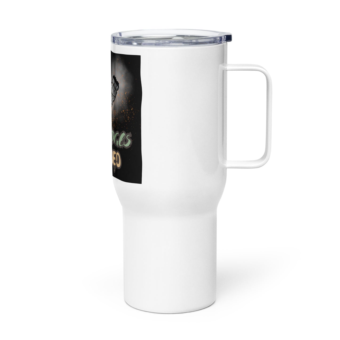 Will Burn Sage And Bridges As Needed Travel mug with a handle