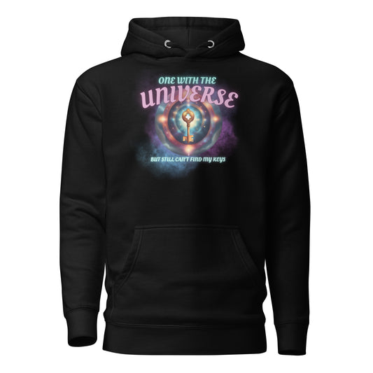 One With The Universe But Still Can’t Find My Keys Unisex Hoodie