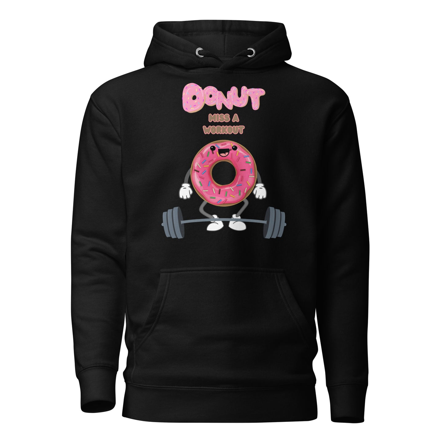 Donut Miss A Workout Unisex Hoodie