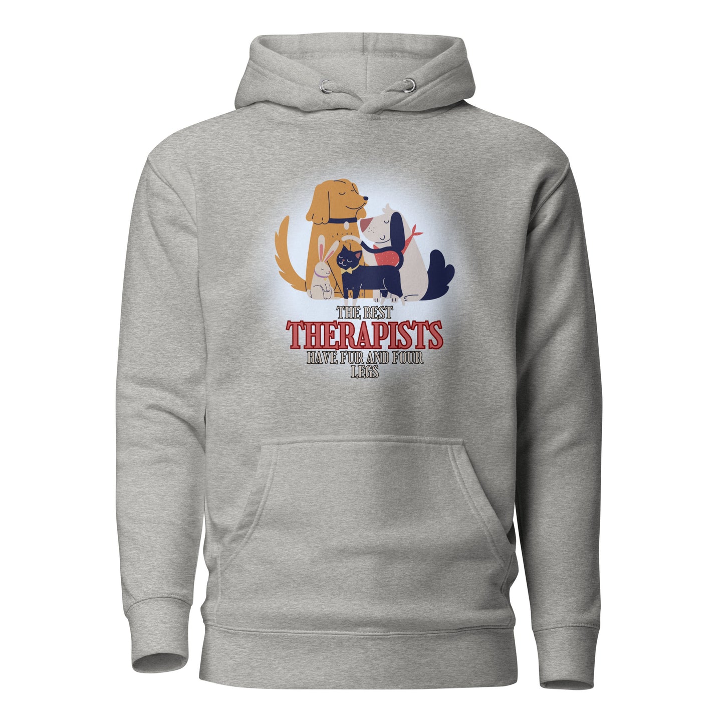 The Best Therapists Have Fur And Four Legs Unisex Hoodie