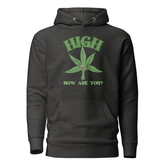 High How Are You Unisex Hoodie