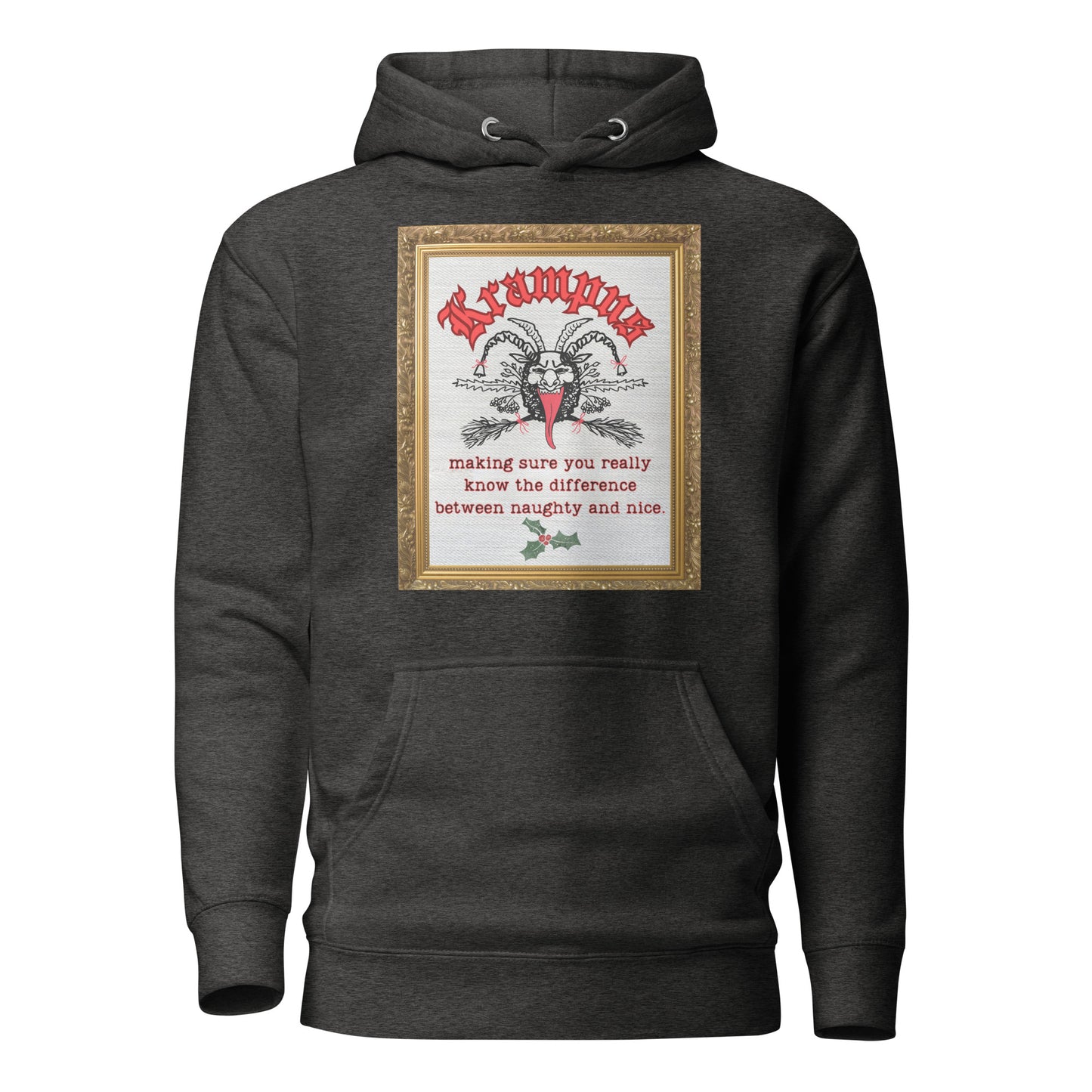 Krampus Making Sure You Really Know The Difference Between Naughty And Nice Unisex Hoodie