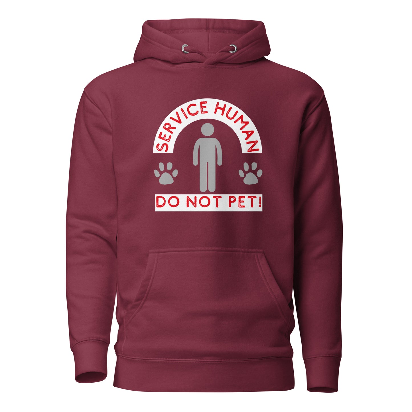 Service Human Do Not Touch Unisex Hoodie