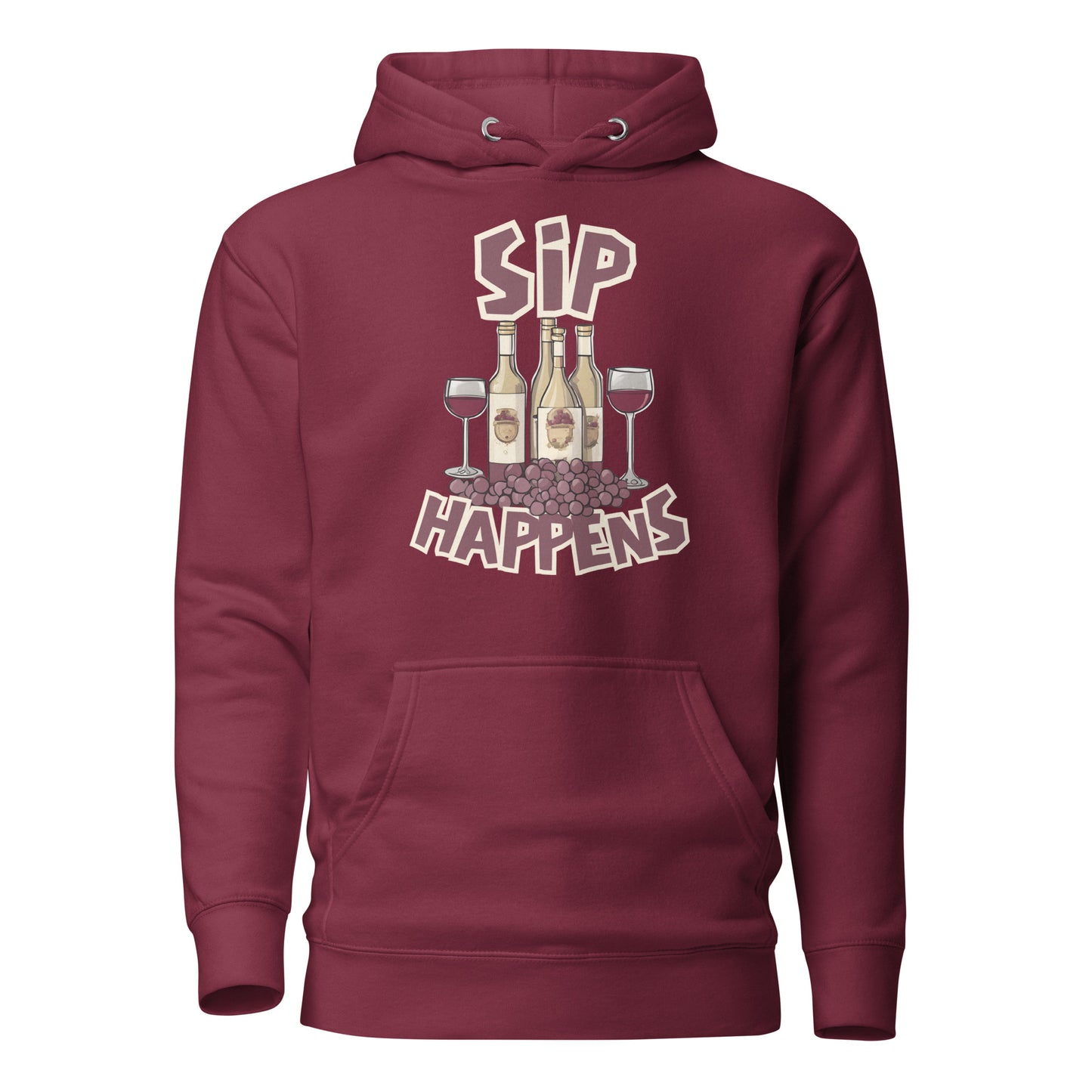 Sip Happens Unisex Hoodie