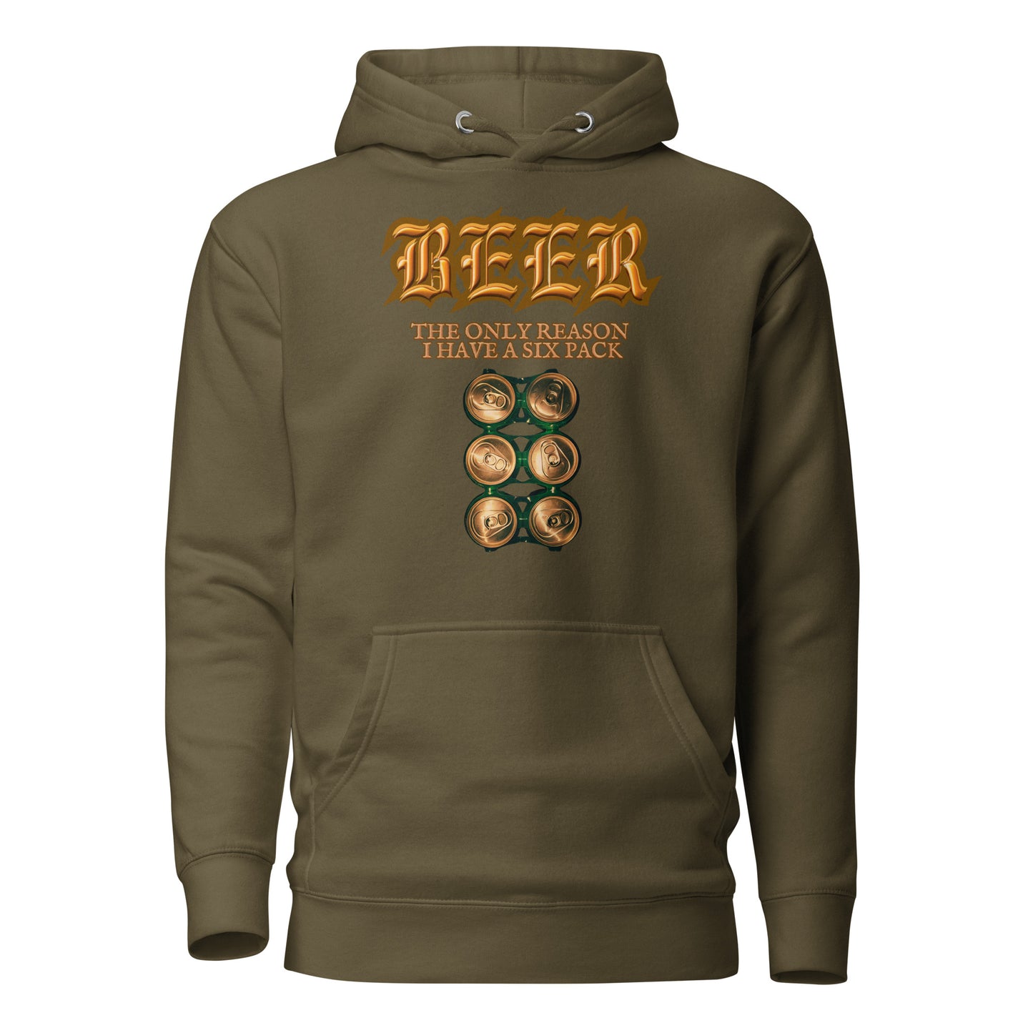 BEER The Only Reason I Have A Six Pack Unisex Hoodie