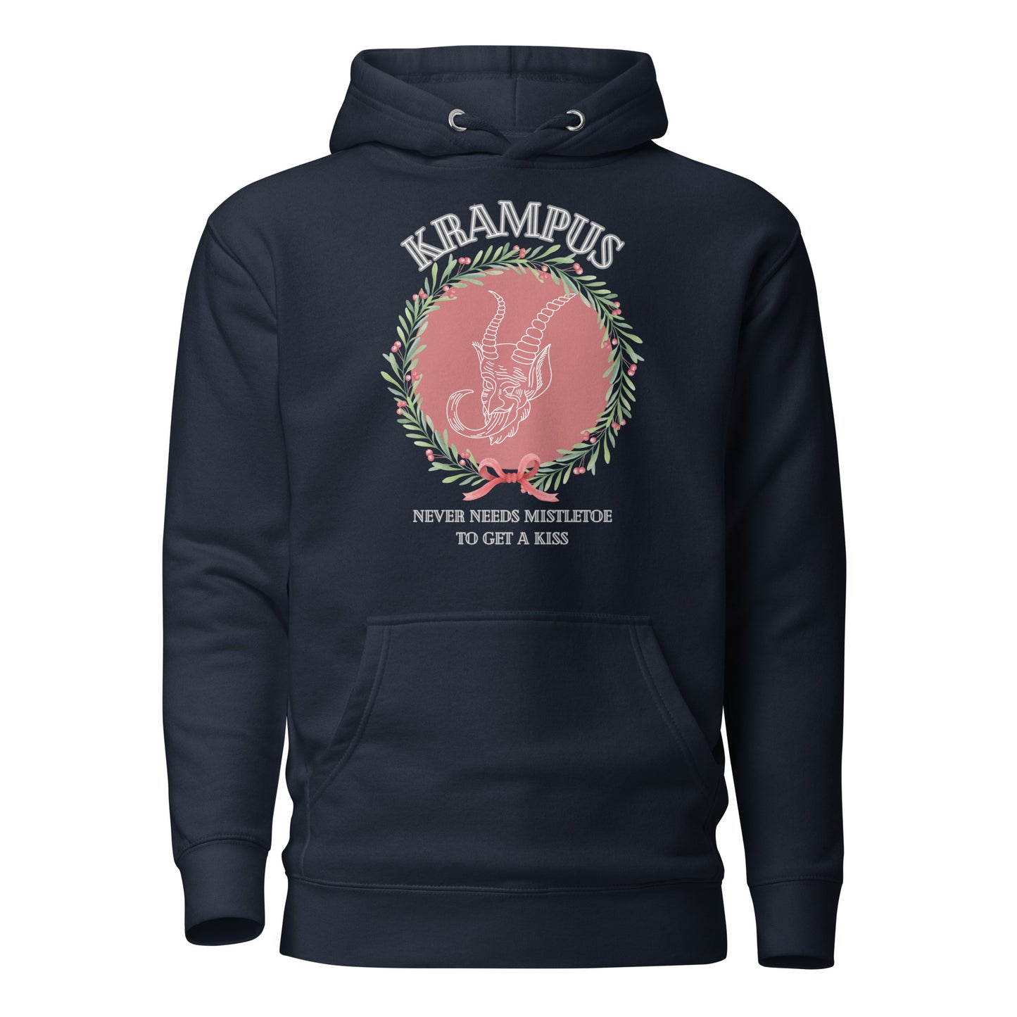 Krampus Never Needs Mistletoe To Get A Kiss Unisex Hoodie