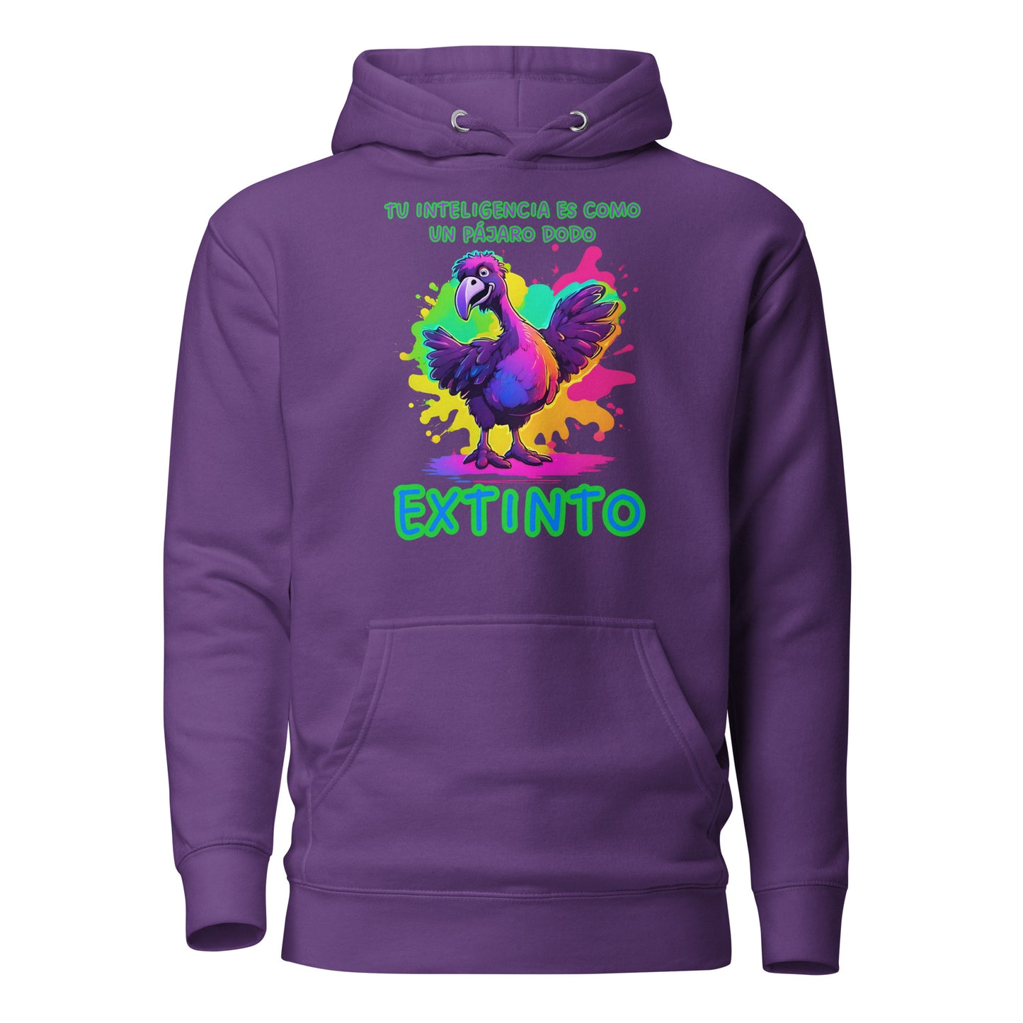 Tu Inteligencia Es Como Un Pajaro Dodo Extinto Unisex Hoodie