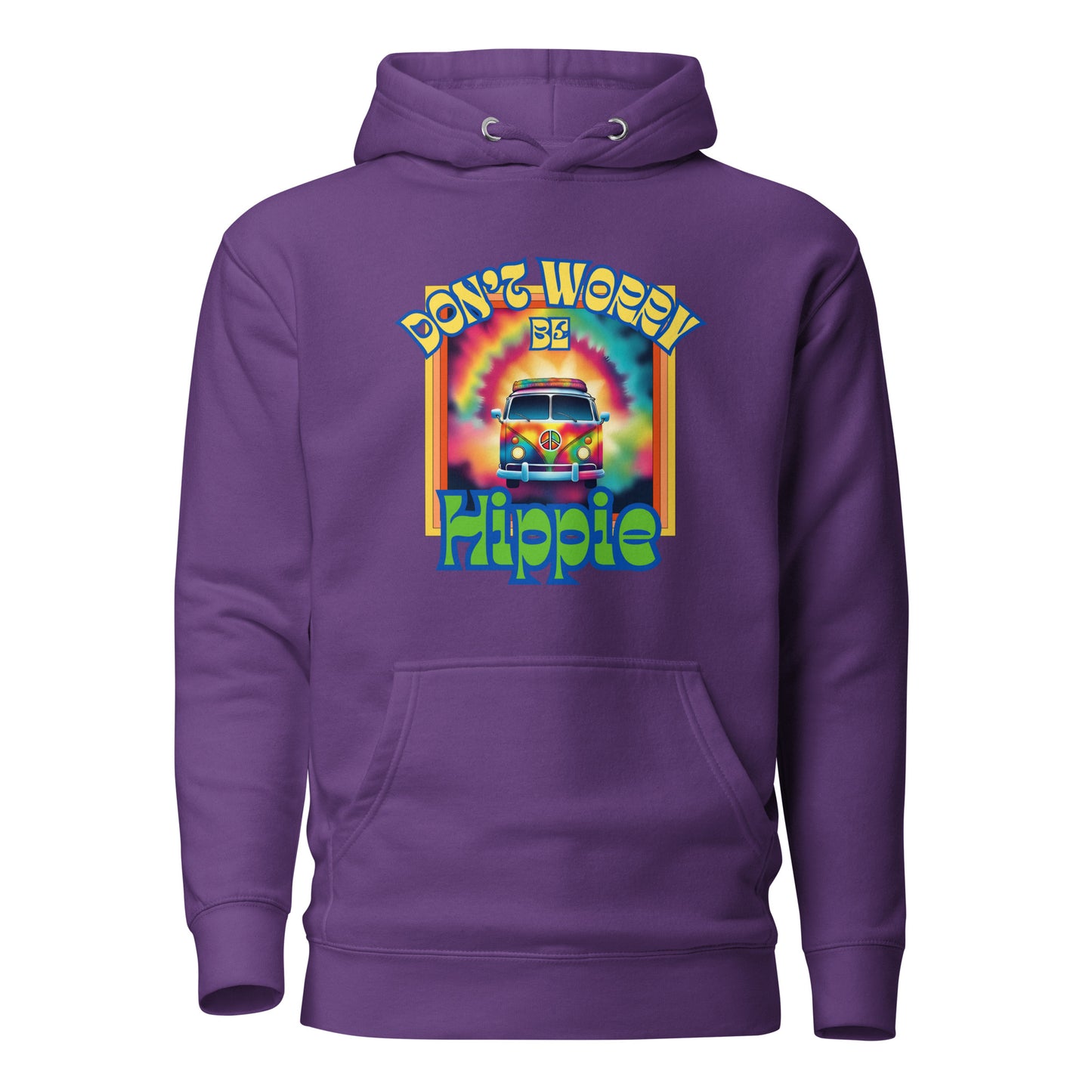 Don’t Worry Be Hippie Unisex Hoodie