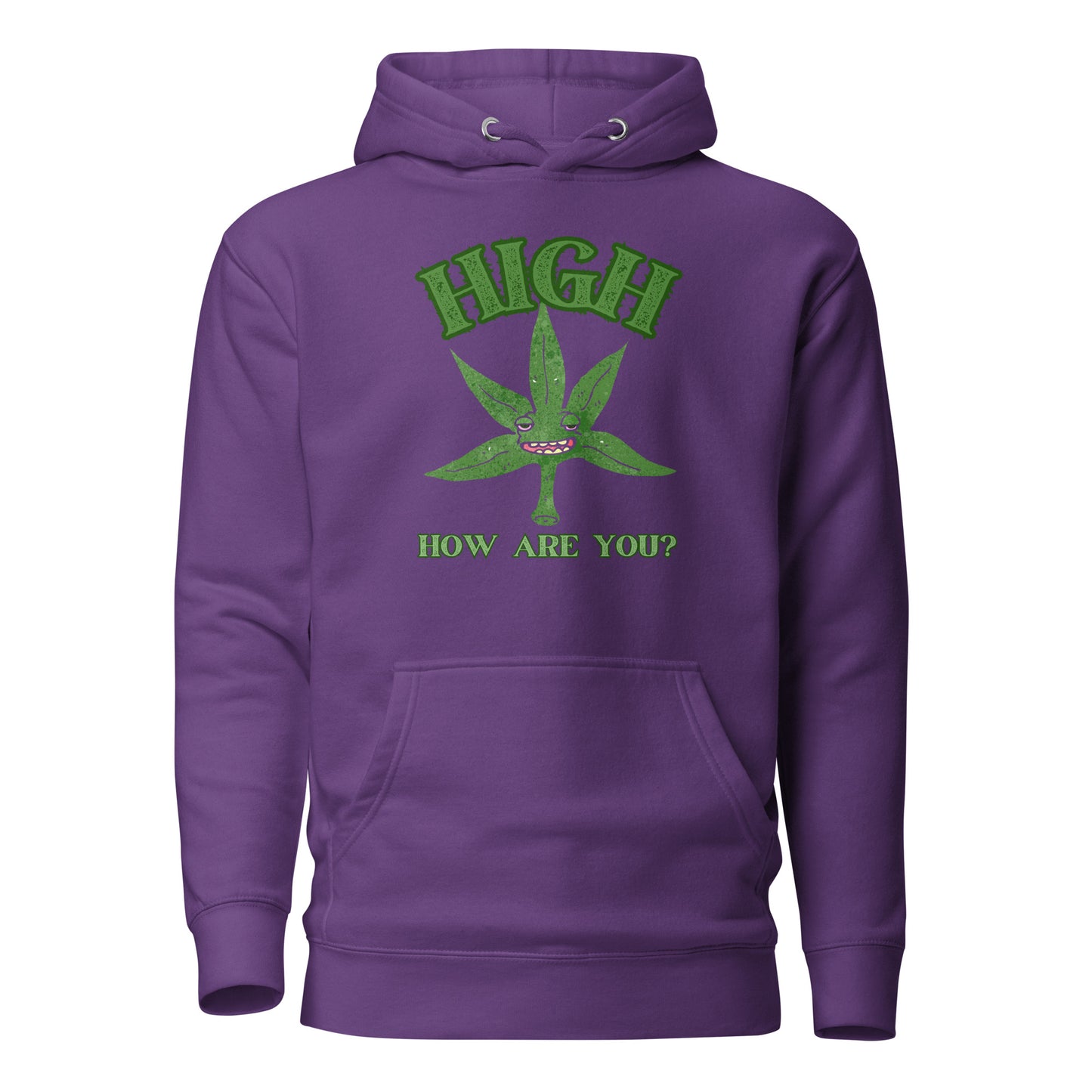 High How Are You Unisex Hoodie