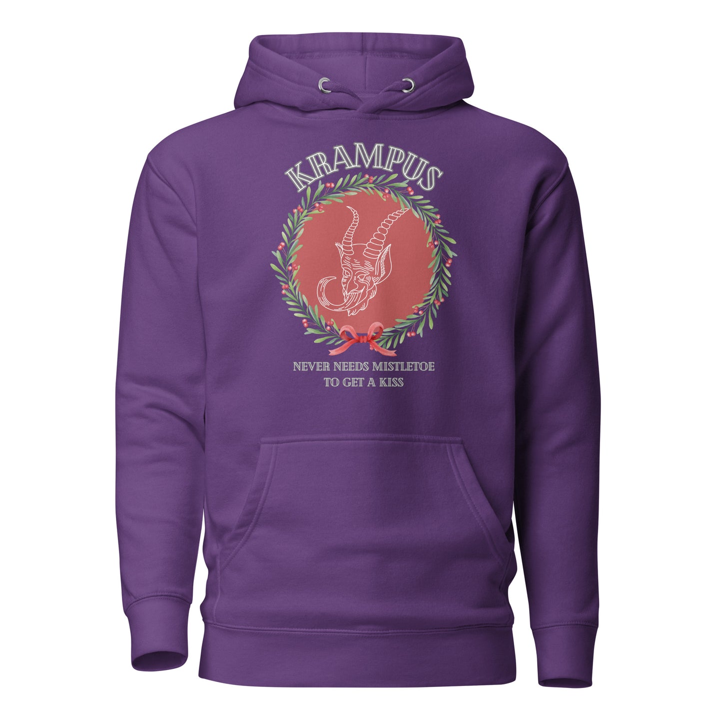 Krampus Never Needs Mistletoe To Get A Kiss Unisex Hoodie