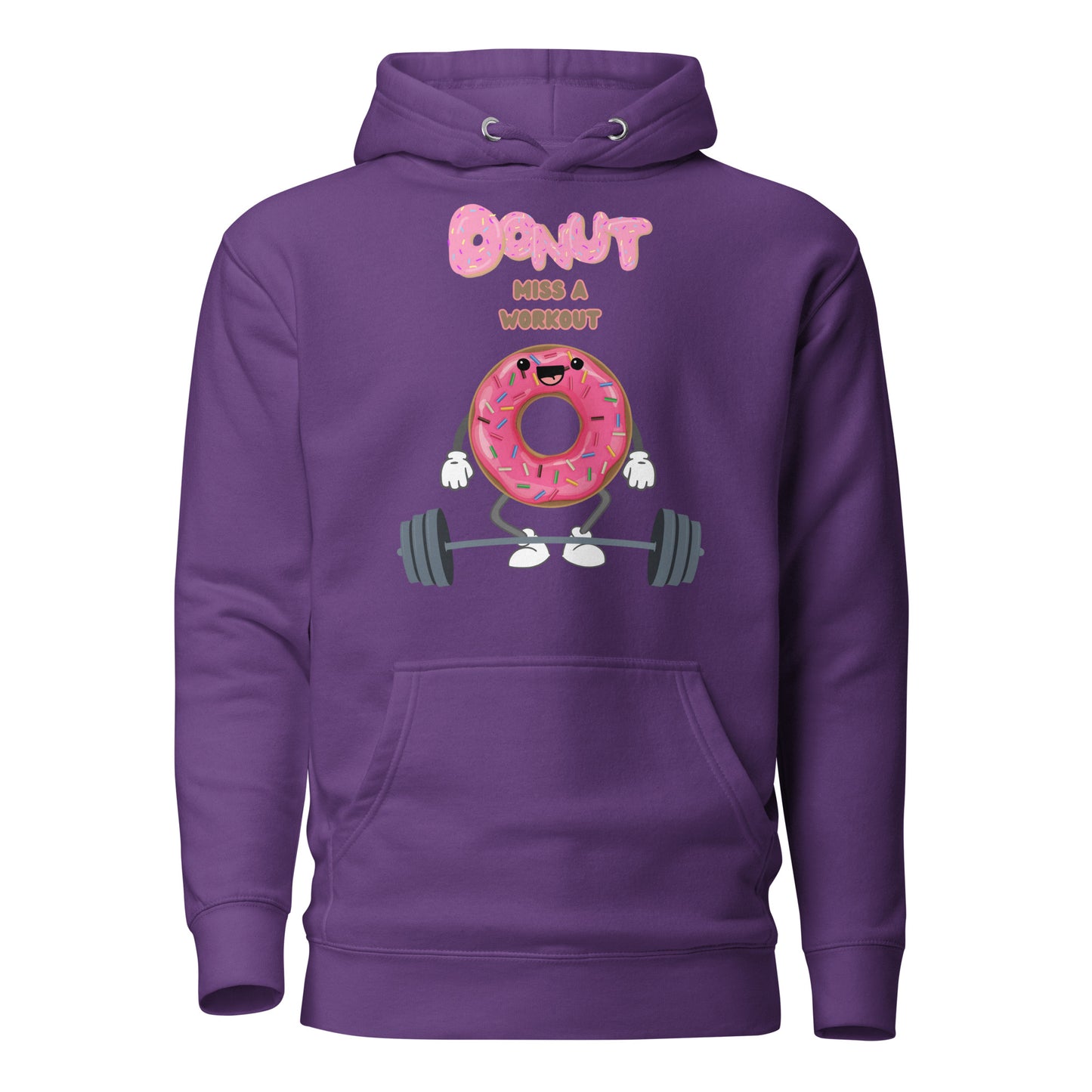 Donut Miss A Workout Unisex Hoodie