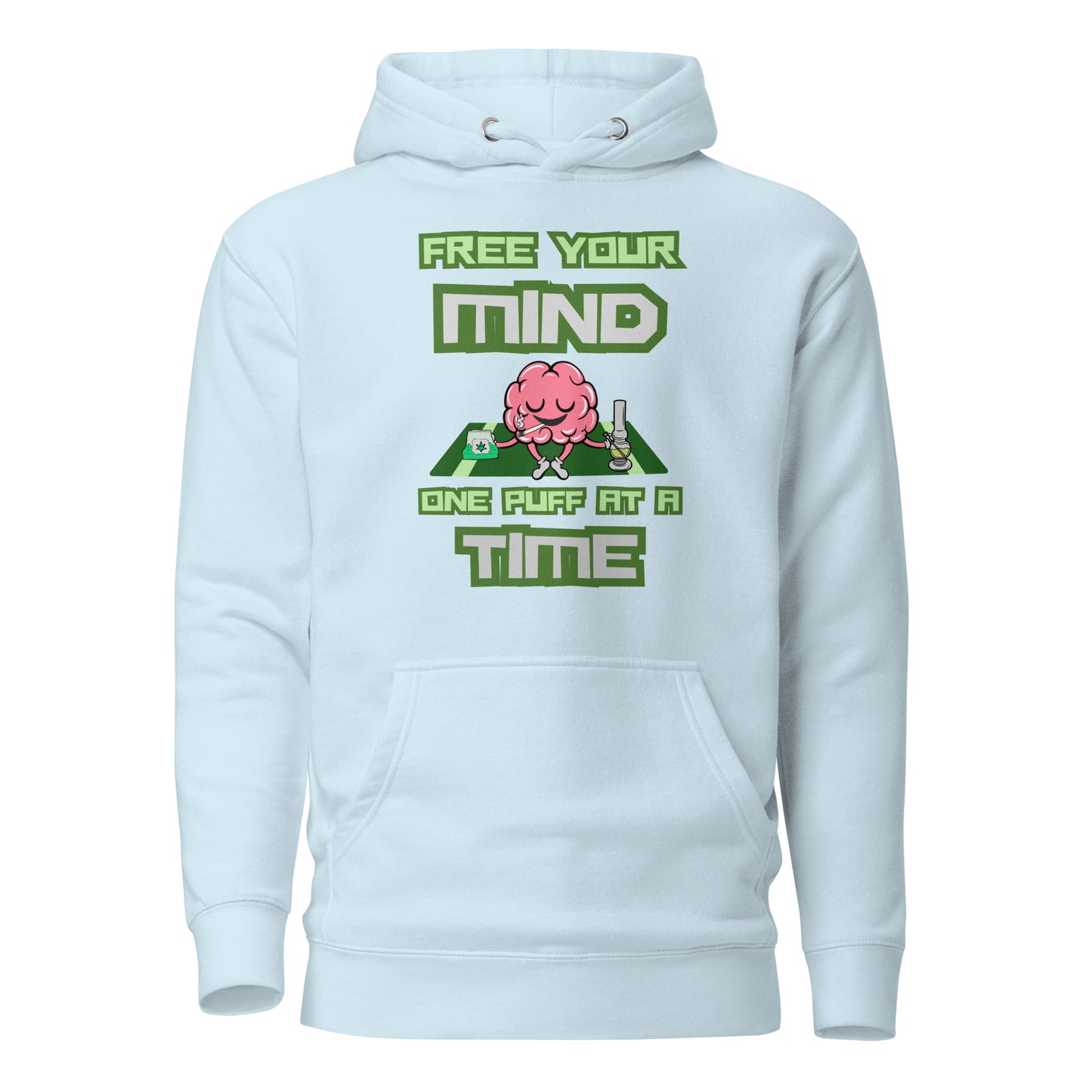 Free Your Mind One Puff At A Time Unisex Hoodie