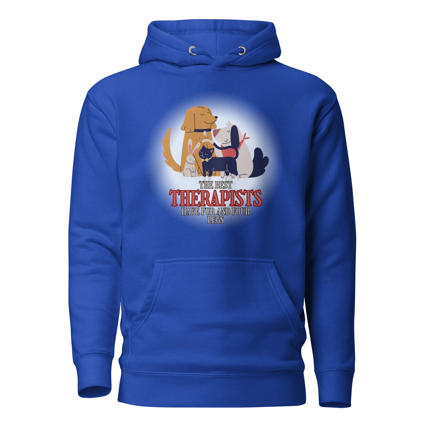 The Best Therapists Have Fur And Four Legs Unisex Hoodie