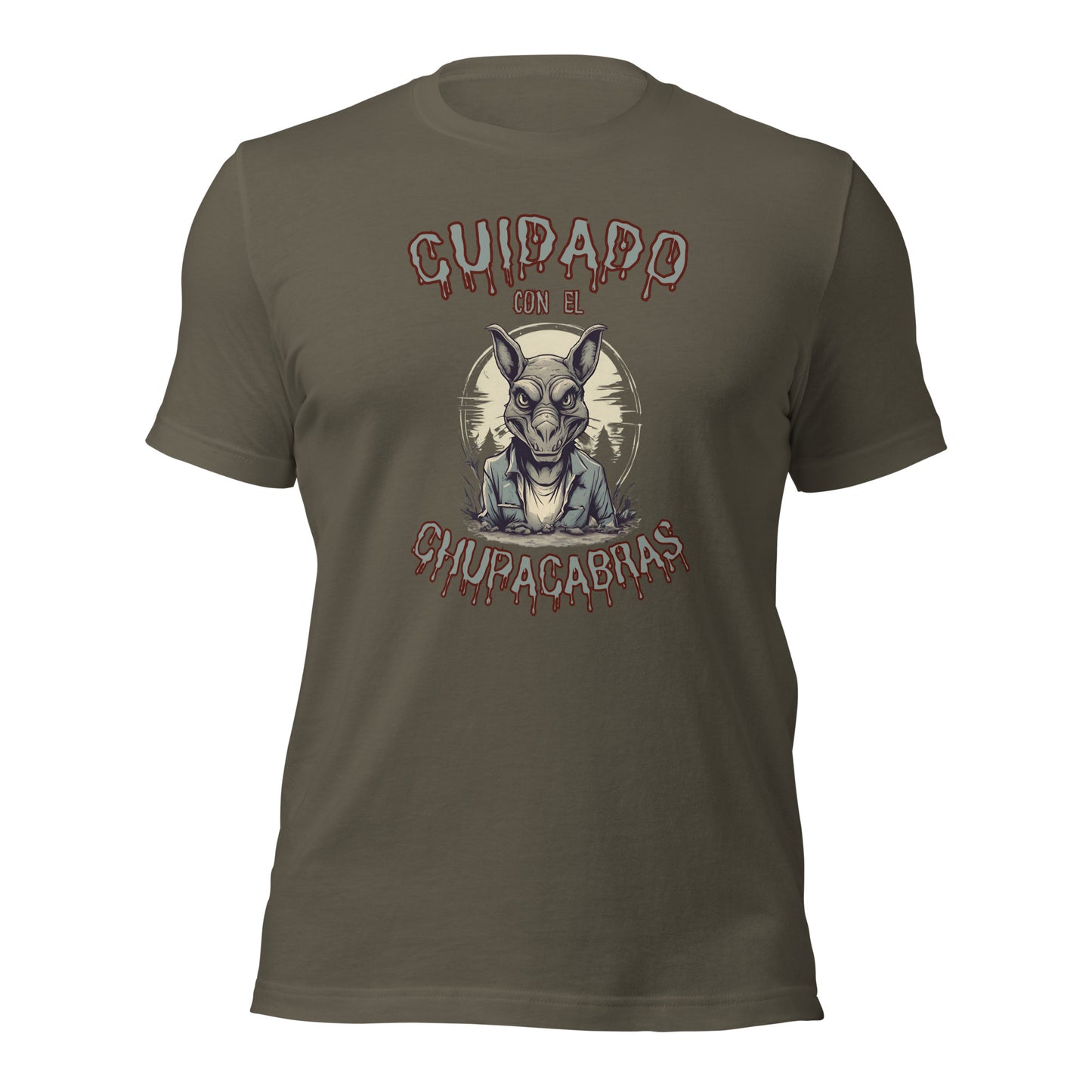 Cuidado Con El Chupacabras Unisex t-shirt