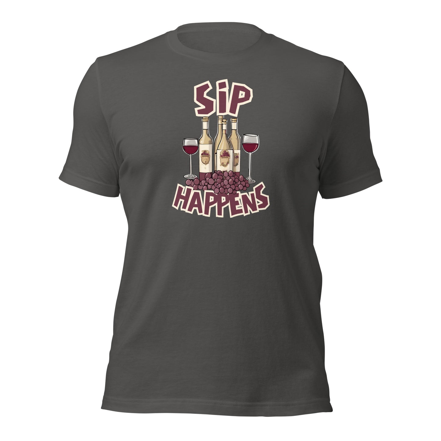 Sip Happens Unisex t-shirt