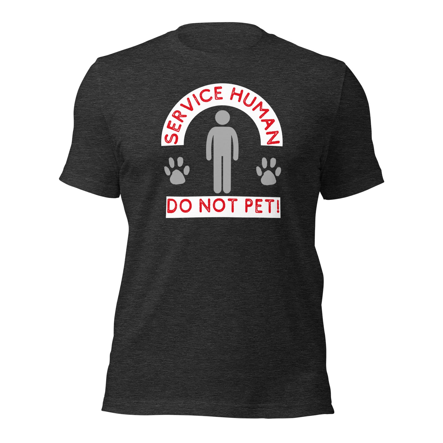 Service Human Do Not Pet t-shirt