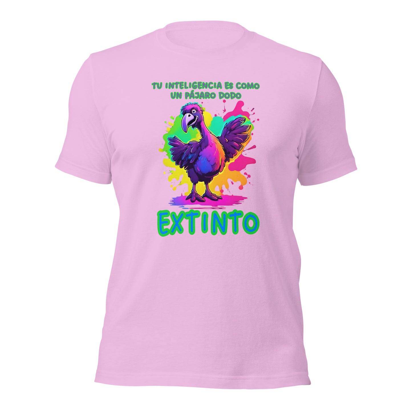 Tu Inteligencia Es Como Un Pajaro Dodo Extinto Unisex t-shirt