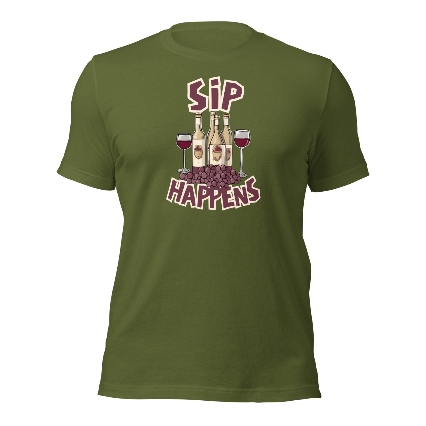 Sip Happens Unisex t-shirt